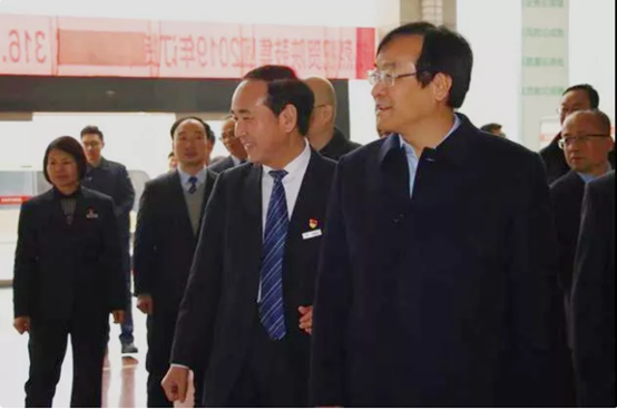 西安市委常委、高新区党工委书记、航天基地党工委书记钟洪江一行莅临陕鼓调研慰问