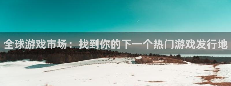 新宝GG官网注册平台登录不上：全球游戏市场：找到你的下一个热门游戏发行地