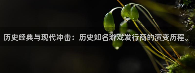 新宝GG官网跑路了吗：历史经典与现代冲击：历史知名游戏发行商的演变历程。